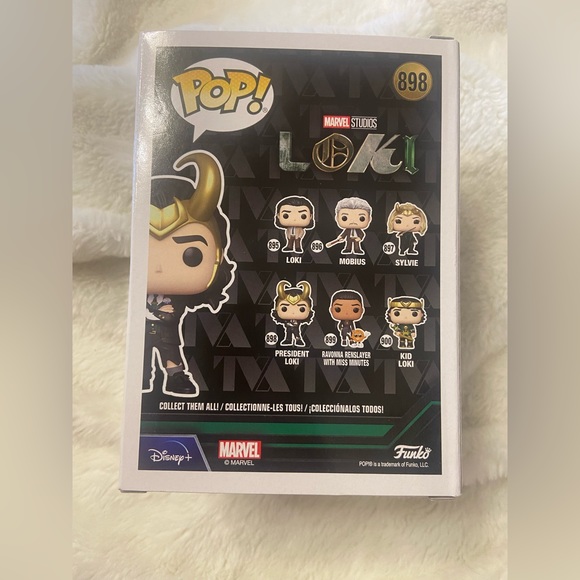 Funko Pop. Marvel Loki. President Loki. 898 - Picture 4 of 5